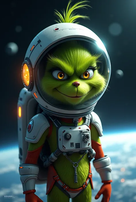 Astronaut grinch