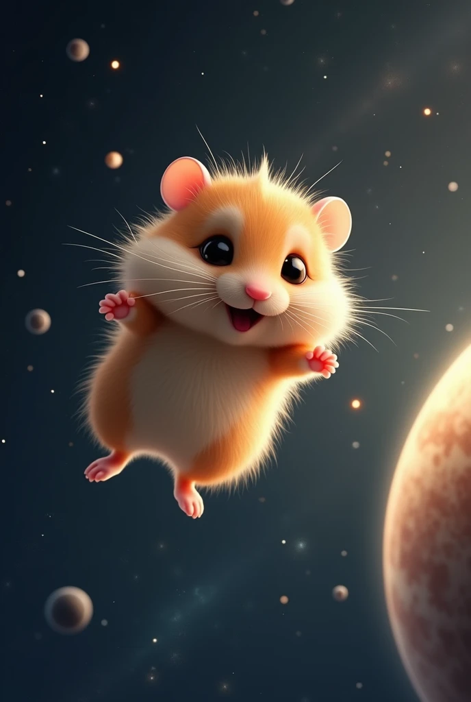 hamster in space