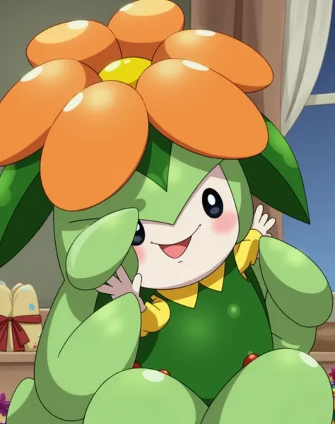 My mum is a Lilligant and she keeps me in diapers