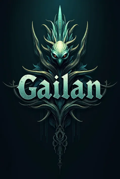 Logo That Says Gailan Alien Trapero