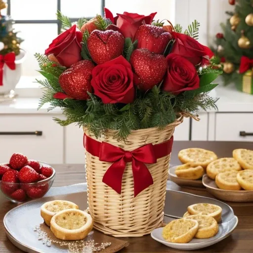 snack bouquet and hampers design ideas for christmas and new year 