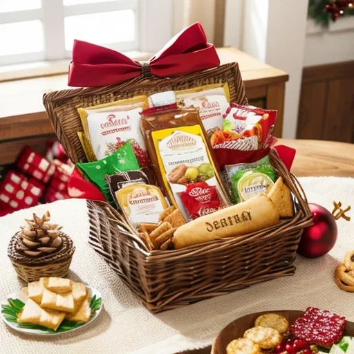 snack bouquet and hampers design ideas for christmas and new year 