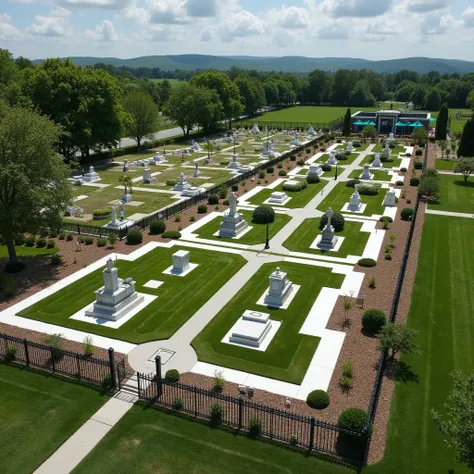 Family Estate Lots
Expansive and private areas designed for families to honor multiple generations together. These lots often include landscaping, customizable fencing, and ample space for mausoleums or additional structures, providing a serene environment...