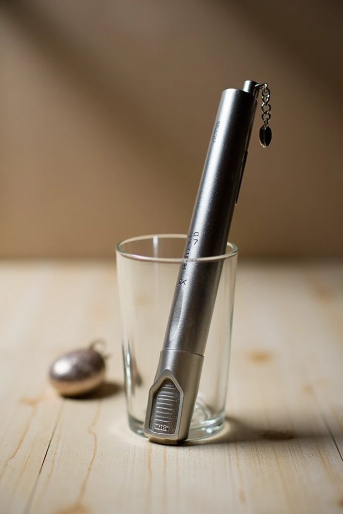 foldable, portable and customizable metal straw