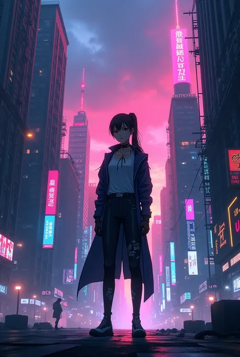 cyberpunk anime