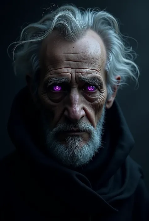 Purple eyes, Old Man Dark Shadows