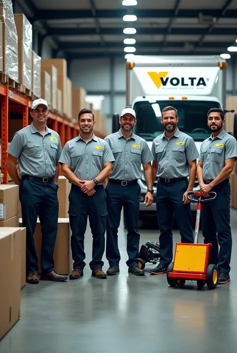 
viber group photo for Volta Electronics Delivery team
not include people