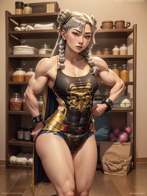 genghis khan, leotard, muscle shirt