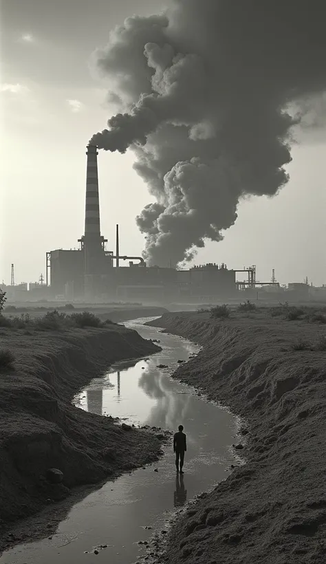  The Union Carbide Pesticide Plant
A photograph of the Union Carbide India Limited (UCIL) pesticide plant, possibly from the 1980s, showing the industrial site before and after the disaster. Images of the plant at the time of the gas leak or the plant’s su...