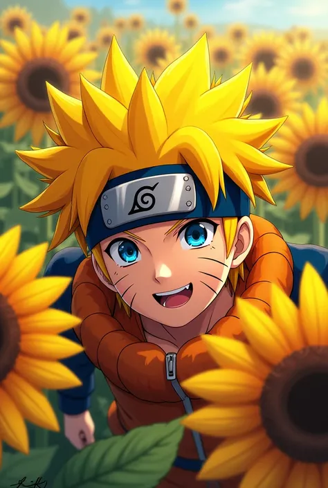 sunflower uzumaki 