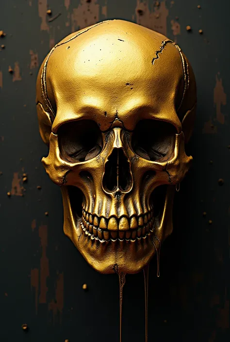 Gold Skull