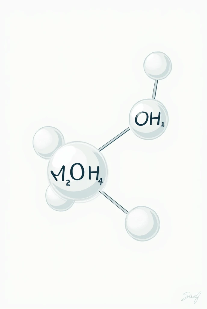 Simple molecular diagrams glucose, water, molecules  