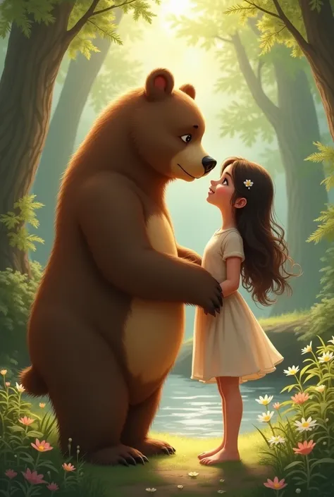 Bear have girl friend and love him