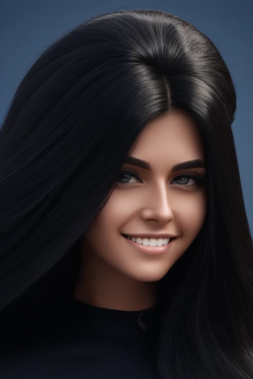 jet black hair,most very long hair,most very lion hair,most very wolf hair,most very frizzy hair,coarse hair,most very spread hairstyle,thick hair,fluffy hair,most very heavy weight hair,hair covering left eye,heavy looking hairstyle,most very voluminous h...