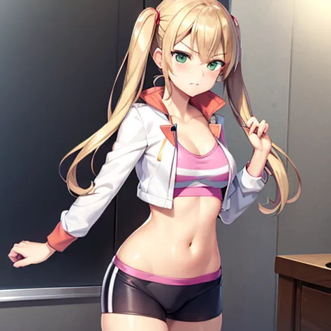 (masterpiece, best quality:1.2),(high resolution,ultra detailed,game cg), solo, mature,1 girl,blonde hair, low twintail,lafter f...