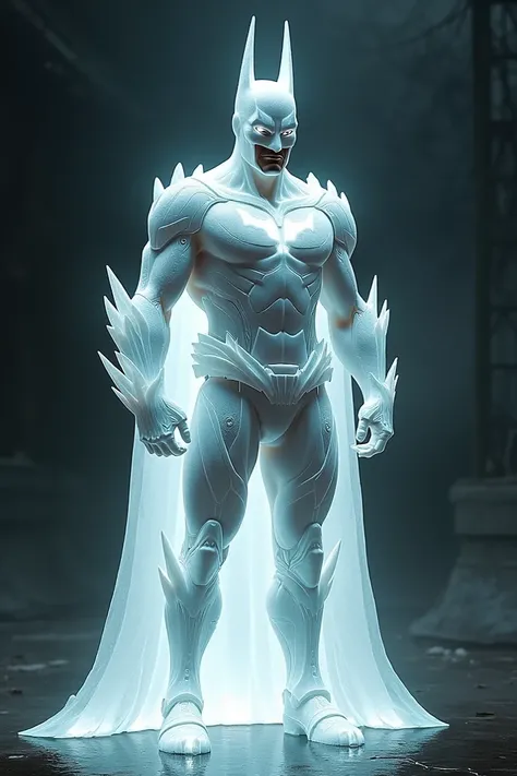 Batman fusion with big white crystal 