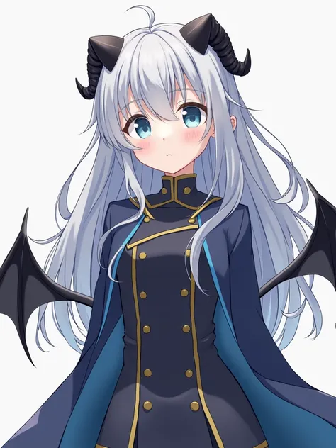 full body,
(Mysterious loli:1.9,,Alone),

(sliver hair:1.2),(long hair,Curly hair,Thick hair,hairs between eyes,cross bangs),
break
(sky blue eyes,big eyes),
break
(Wearing a military costume ),
break
(Petite,short,slender body,slender legs,small breasts),...