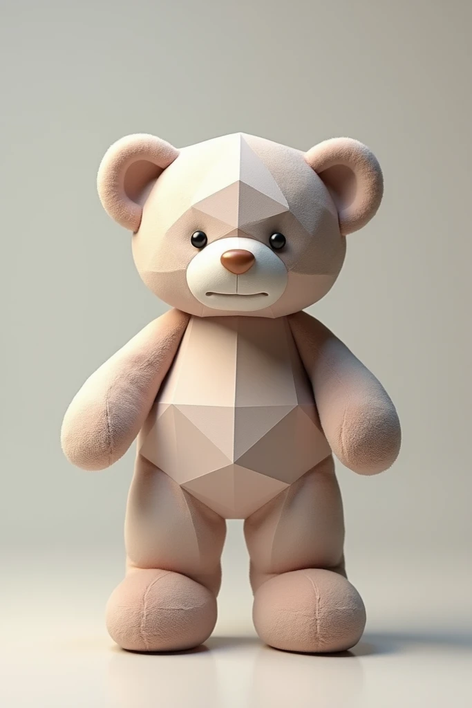 The całe on a shape od Teddy bear