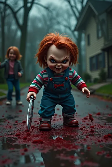 Chucky killing people
