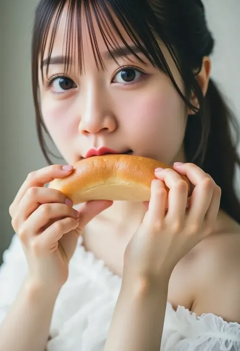   Wide open mouth ,((    Masterpiece  ,best quailluminationy 1.4)), (8k,     RAW photo :1.2), (  realistic  ,photo   realistic  :1.4),      super high resolution , (       High definition 8K wallpaper     ) ,Japanese Idols, Japanese actress, Japanese,     ...