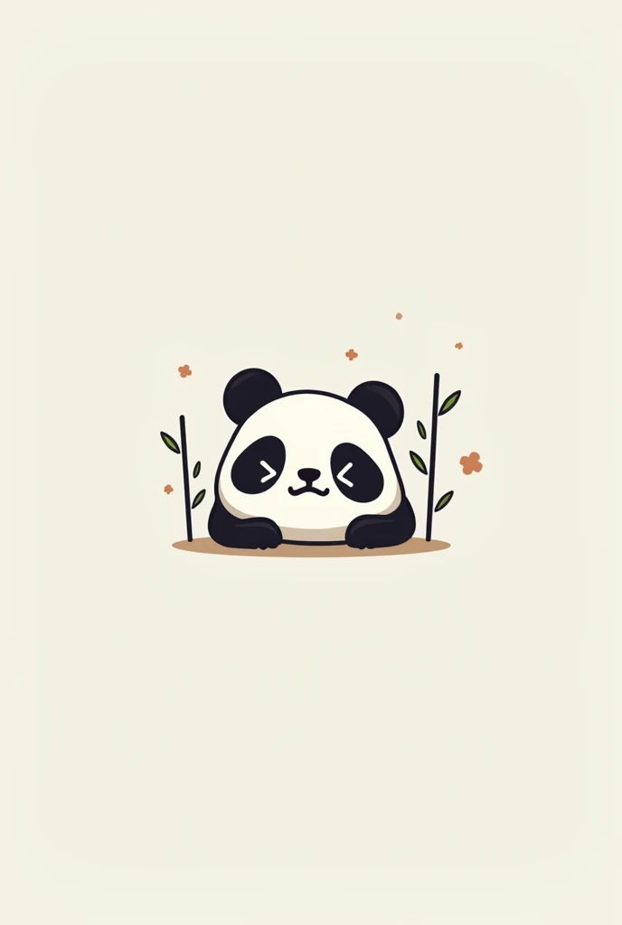 Logo for a page named Sickly Panda