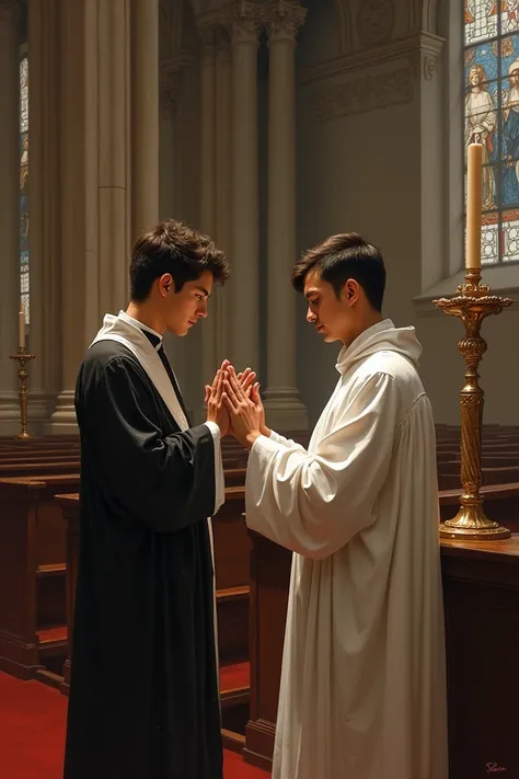 A person receiving the Eucharist 