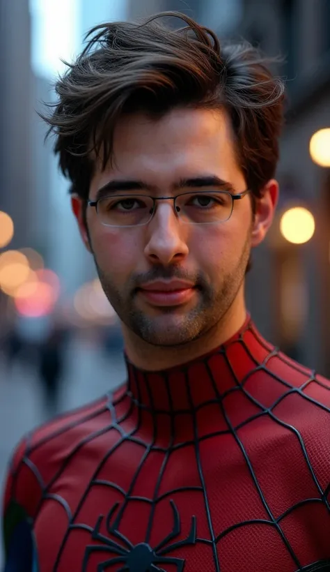 Make ultra realistic image of spiderman without mask 