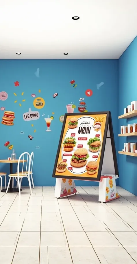 Animated Menu Poster Photo