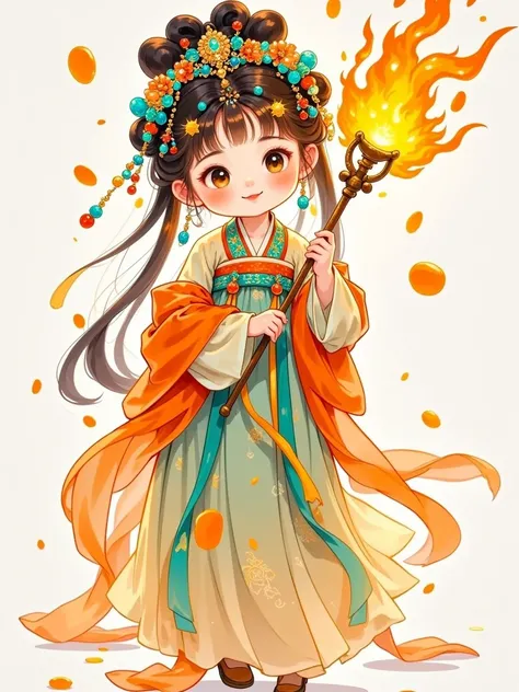 1girl, Alone, Pied flute， Glittering Hanfu Girl ， wrapped in liquid light elements ，体现了与中国文化精髓和fairy tales的深厚联系。 reflects the deep connection with the essence of Chinese culture and fairy tales {x} The intricate details twist the integration of traditional...