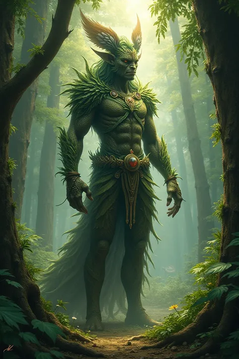 God of forest and Bird and animals 