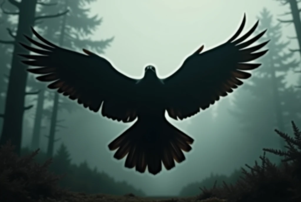 (best quality, 4k, 8k, high resolution, masterpiece: 1.2), ultra detailed, (realistic, photorealistic, photorealistic: 1.37), professional photography,  a detailed silhouette of a flying bird with outstretched wings, highly detailed, photorealistic, dramat...