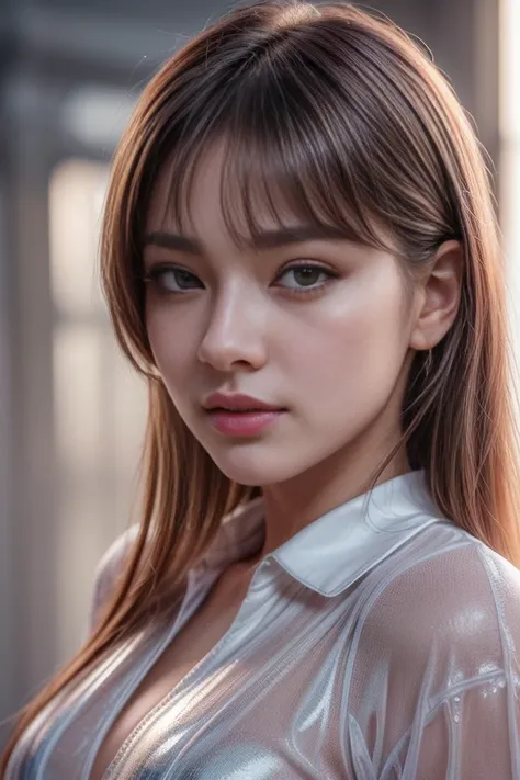 (8k, RAW photo, photorealistic:1.25) ,( lipgloss, eyelashes, gloss-face, glossy skin, best quality, ultra highres, depth of field, chromatic aberration, caustics, Broad lighting, natural shading,Kpop idol) looking at viewer with a serene and goddess-like h...