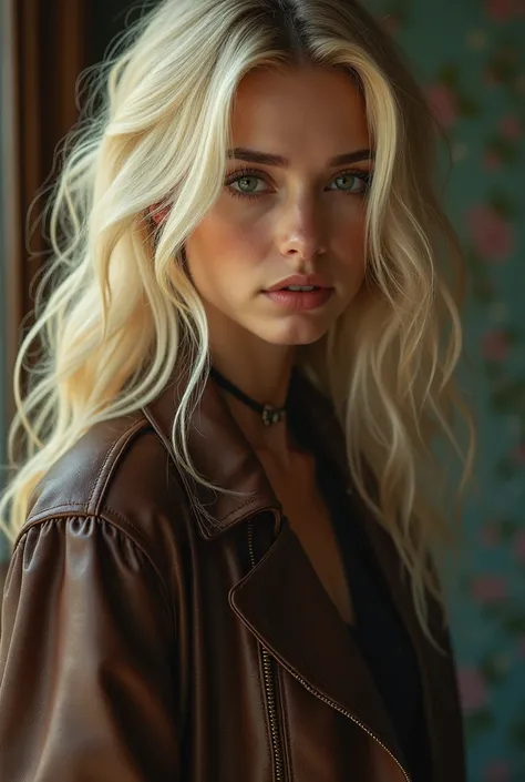  blonde , in dieselpunk style clothes, photography style , (чрезвычайно детализированные CG 8k обои unit),  photography of the most beautiful art in the world, majestic professional (Photo by Steve McCurry), 8k UHD video, dslr,  soft lighting ,  high quali...