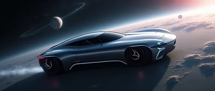 Mercedes Benz in the solar system