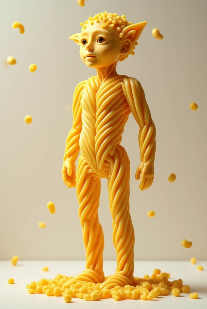 Human-shaped pasta
