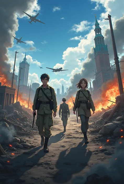 world war 2 anime