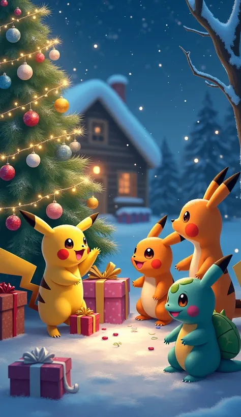 Pokémon who are interested in a lot of things　 Christmas