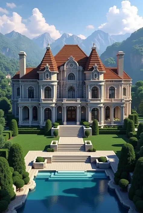 The most beautiful Minecraft luxury Mansion 