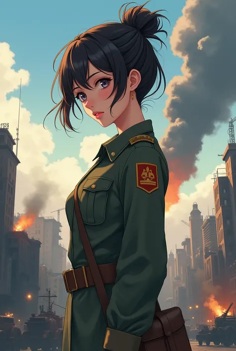 world war 2 anime girl 