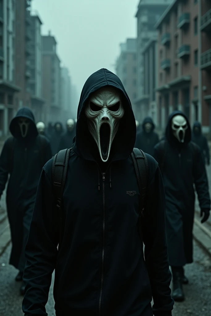 Film The Purge with the Masks