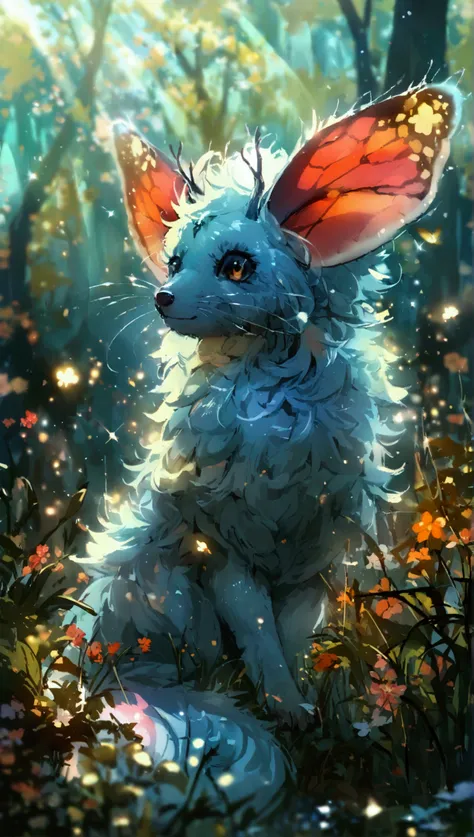  it mainly lurks in forests and grasslands at night 。They are about 0 . 5 meters long 、It weighs about 4 kilograms 。 It has a fluffy coat on the outside 、 emits light like a firefly with a glowing tail。 It is characterized by its food that preys on flower ...