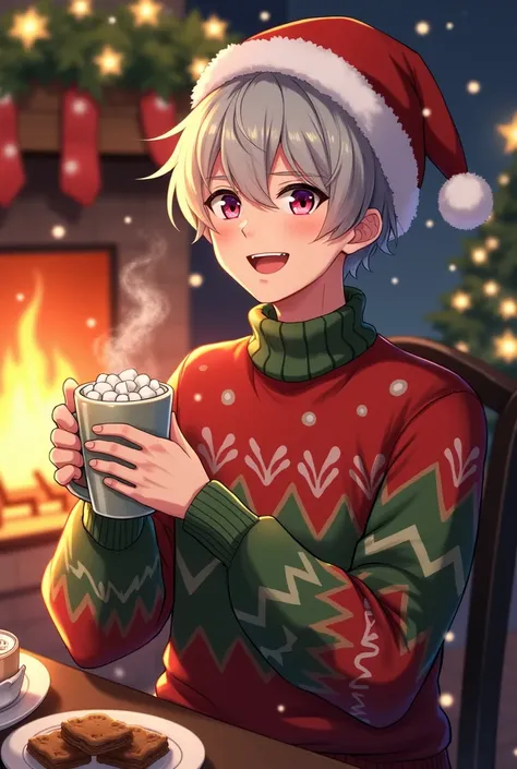 Muichiro in Christmas mode 