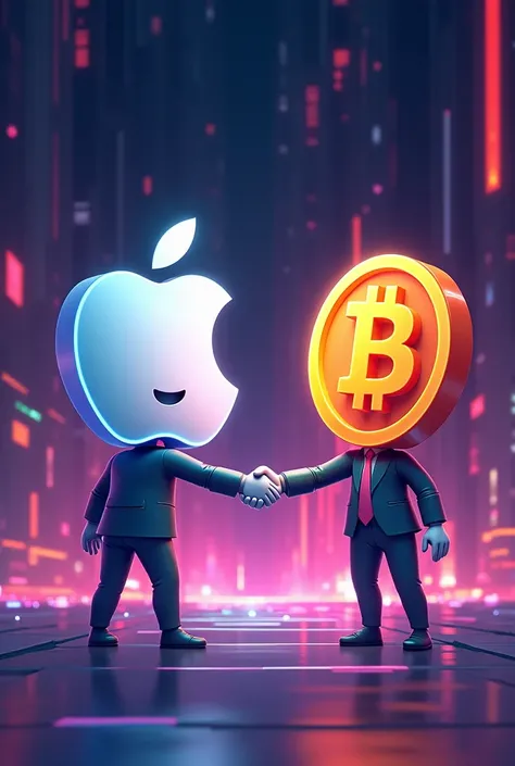 Apple happily joins hands with Bitcoin.