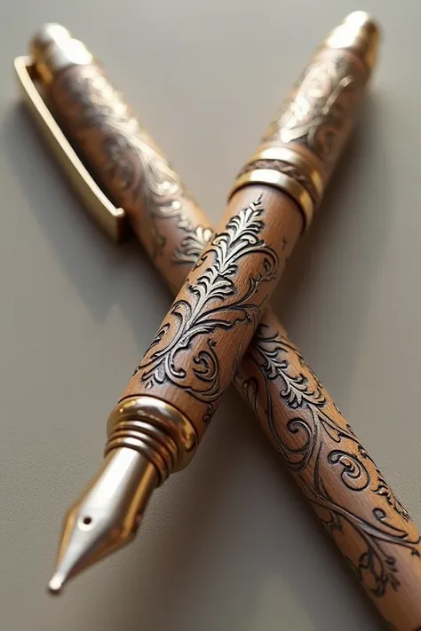 Pen with engrave