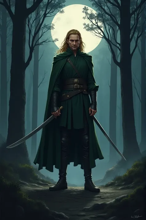  Here is a detailed script to generate the image of Loki from your book :

 Detailed Description:
Loki, with 1, 84m tall and a thin body ,  an agile and expressive appearance .  His hair is light brown ,  with a blonde wiggle falling over her forehead ,  b...