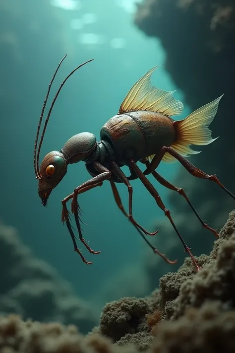 Ant and fish hybrid