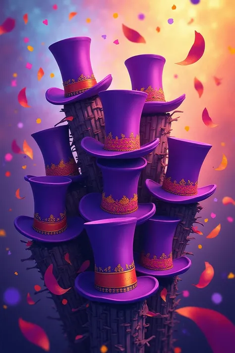 Create DEGENNIVERSARY Poster!

Event: DEGENNIVERSARY When: February 8th, 2025 Where: Wroclaw, Poland Design a poster to celebrate DEGENNIVERSARY! The poster should be: - Aspect Ratio: 1:1 (square) - Theme: Fun and full of purple top hats - Details: Make it...