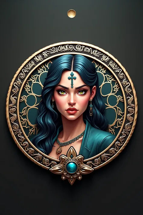 Coin for board game called Leyla de Valor1