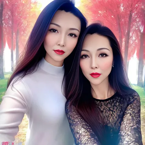 (a masterpiece portrait of a woman with ultra detailed features, in 8K resolution, with crisp quality and vibrant colors), (Front View:2)、(Front View:2)、A Japanese housewife 、age:40、 random expression、 realistic facial wrinkles:1.3、 frontal close-up photo ...