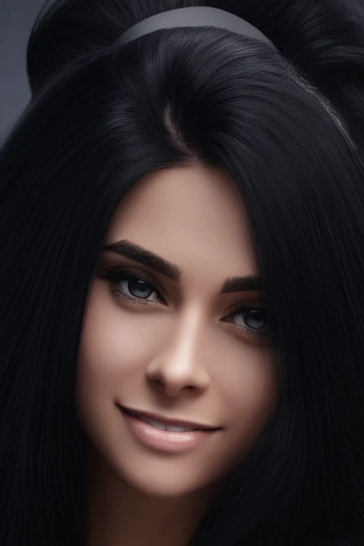 jet black hair,most very long hair,most very lion hair,most very wolf hair,most very frizzy hair,coarse hair,most very spread hairstyle,thick hair,fluffy hair,most very heavy weight hair,womans hair is covering all left eye,heavy looking hairstyle,most ver...